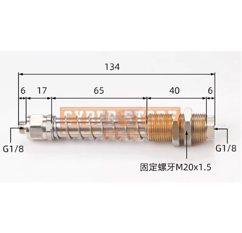 Вакуумная присоска QLF-G1/8-AG50VG