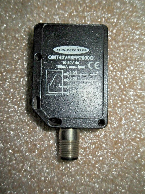 Фотоэлектрический датчик Banner QMT42VP6FF2000Q