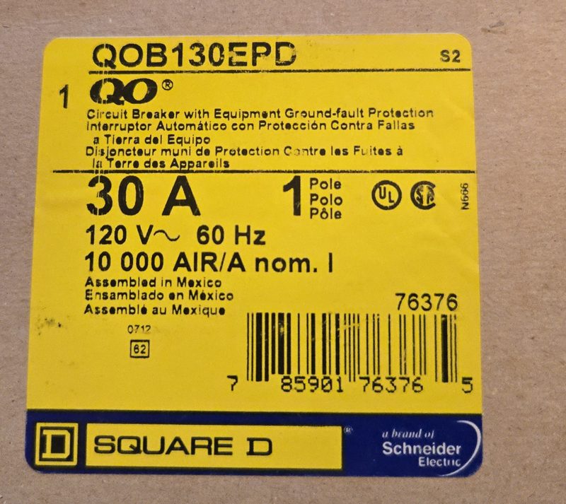 Электрооборудование QOB130EPD