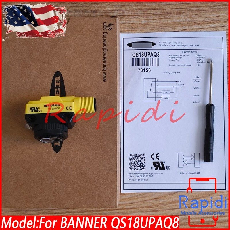 Фотоэлектрический датчик Banner QS18UPAQ8