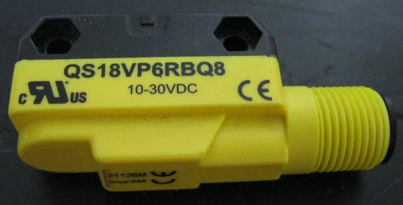 Фотоэлектрический датчик Banner QS18VP6RBQ8
