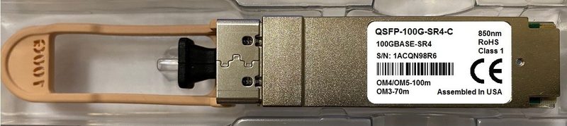 Трансивер Juniper QSFP-100G-SR4-C