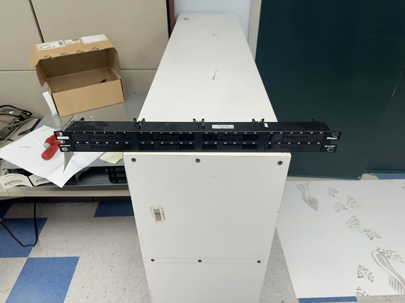 Патч-панель Panduit QSP48HDBL
