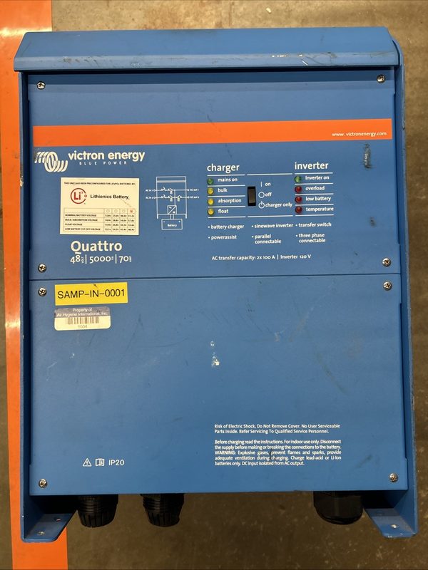 Аккумулятор Victron QUATTRO 48/5000/70