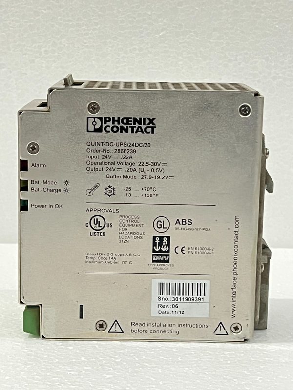 Блок питания Phoenix Contact QUINT-DC-UPS/24DC/20A