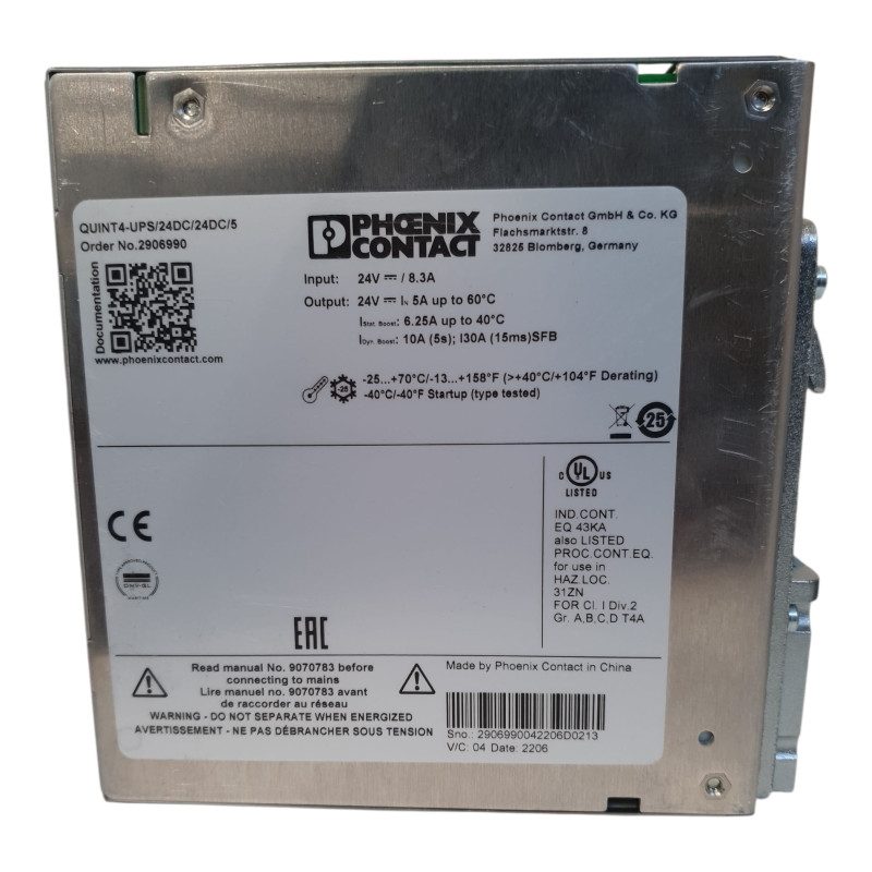 Блок питания Phoenix Contact QUINT4-UPS/24DC/24DC/5