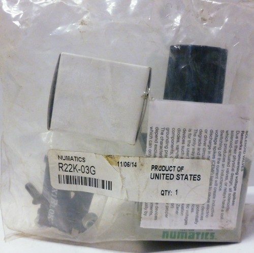 Трубопроводная арматура Numatics R22K-03G