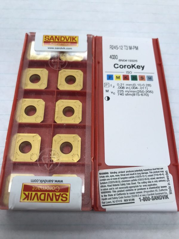 Режущий инструмент Sandvik R245-12T3M-PM