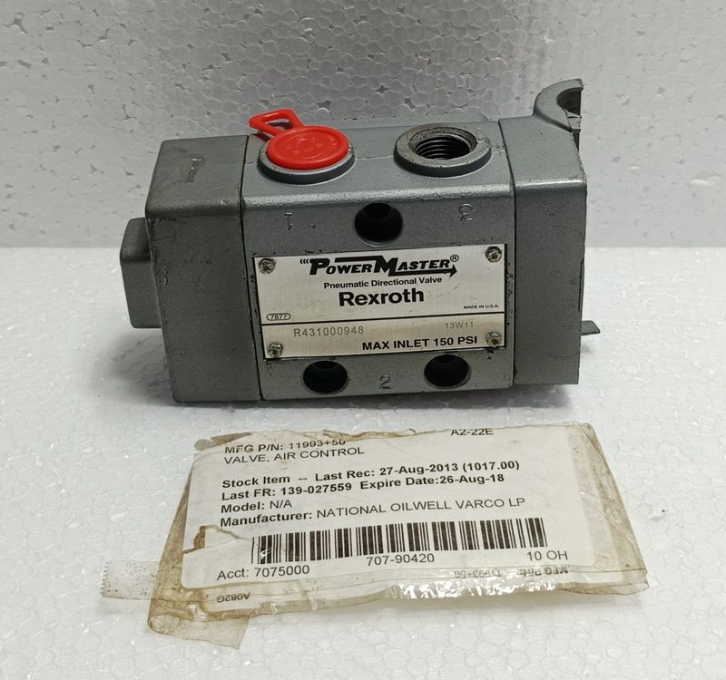 Пневмораспределитель Bosch Rexroth R431000948