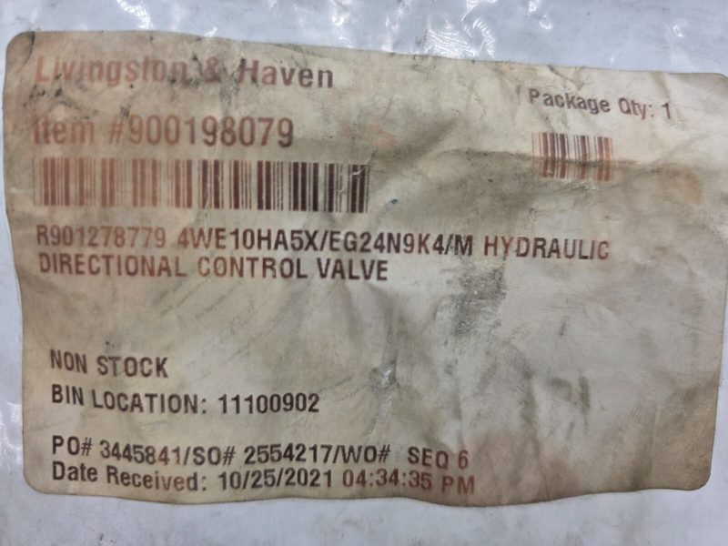 Пневмораспределитель Bosch Rexroth R901278779