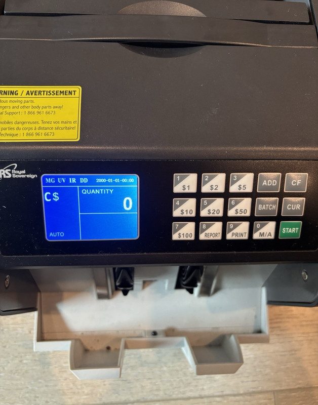 Счётчик банкнот RBC-ES240-CA