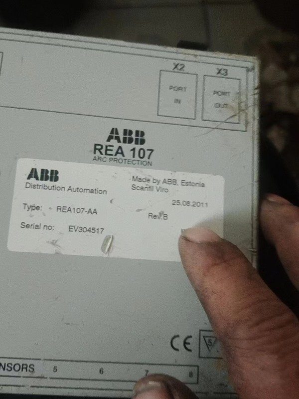 Реле защиты ABB REA107-AA