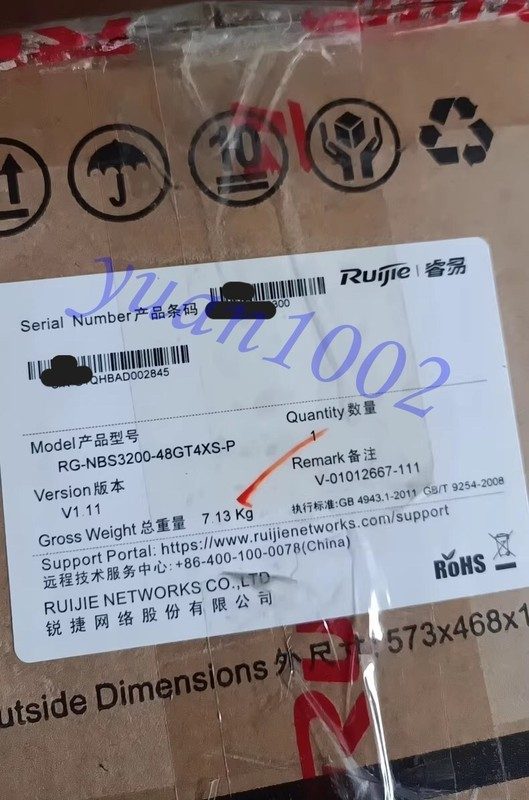 Коммутатор RG-NBS3200-48GT4XS-P