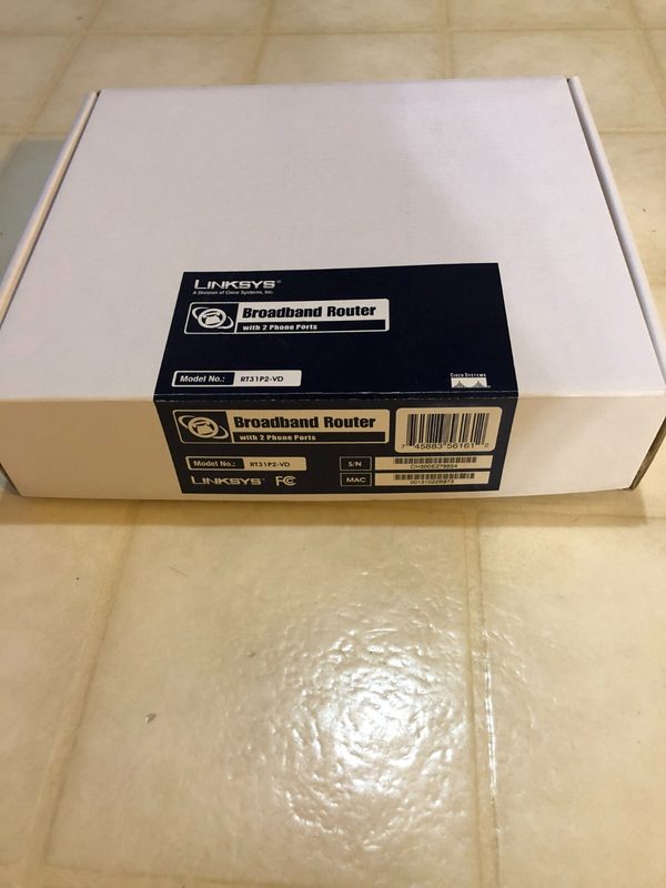 Маршрутизатор Linksys RT31P2-NA