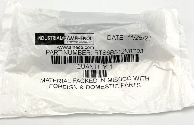 Разъём Amphenol RTS6BS12N8P03