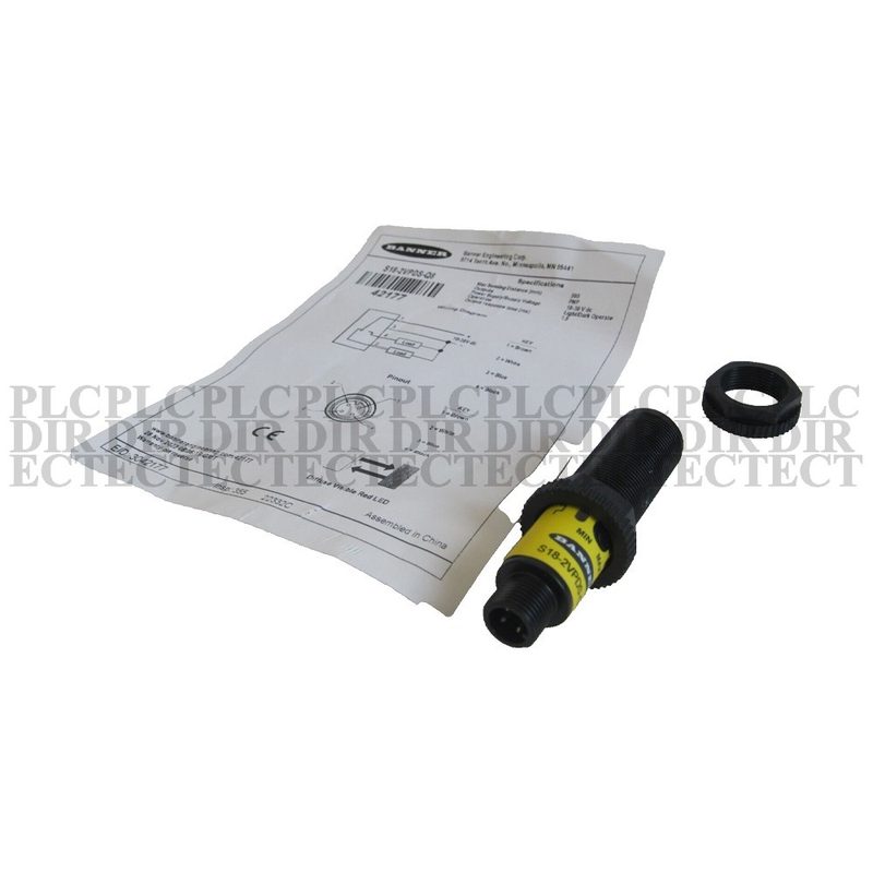 Фотоэлектрический датчик Banner S18-2VPDS-Q8