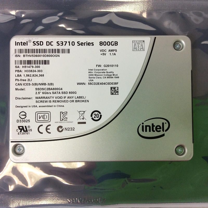 SSD-накопитель Intel S3710