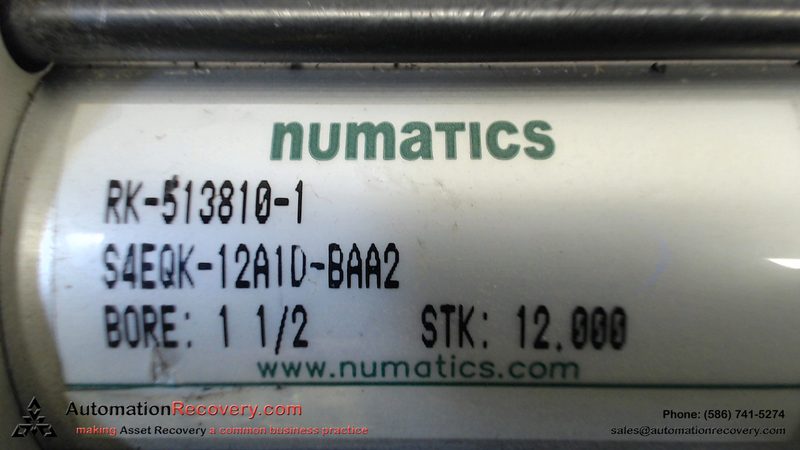 Пневмоцилиндр Numatics S4EQK-12A1D-BAA2