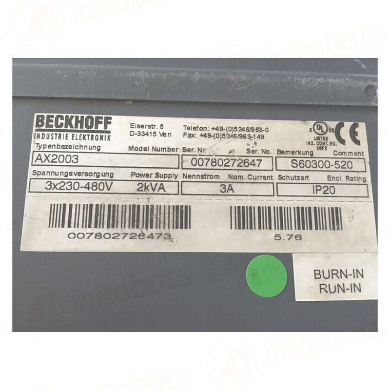 IIoT-устройство Beckhoff S60300-520