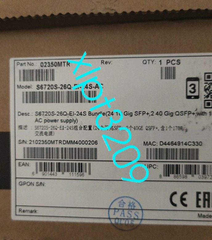 Коммутатор Huawei S6720S-26Q-EI-24S-AC
