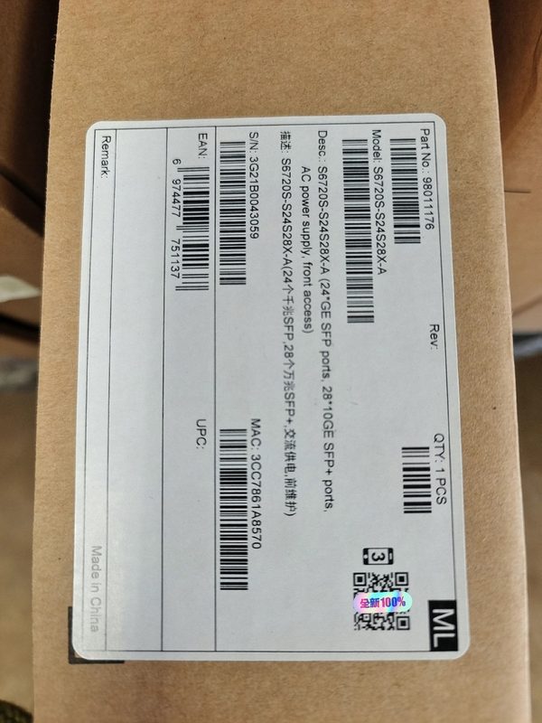 Коммутатор Huawei S6720S-S24S28X-A
