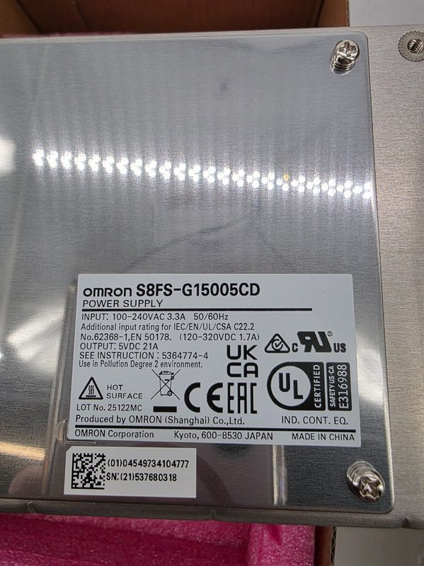Блок питания Omron S8FS-G15005CD