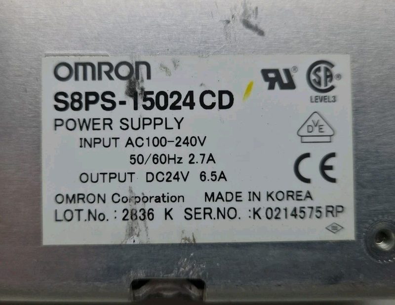 Блок питания Omron S8PS-15024CD