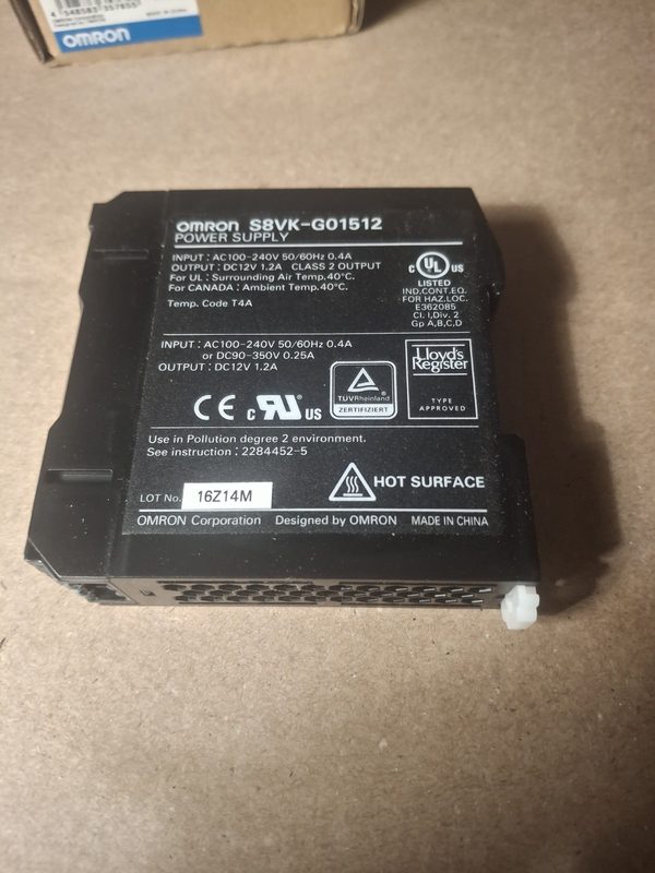 Блок питания Omron S8VK-G01512