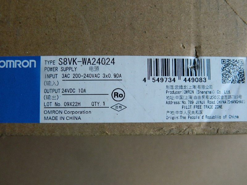 Блок питания Omron S8VK-WA24024