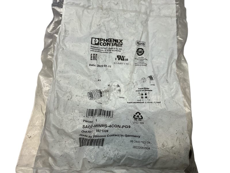 Датчик Phoenix Contact SAC-MINMS-4CON-PG9