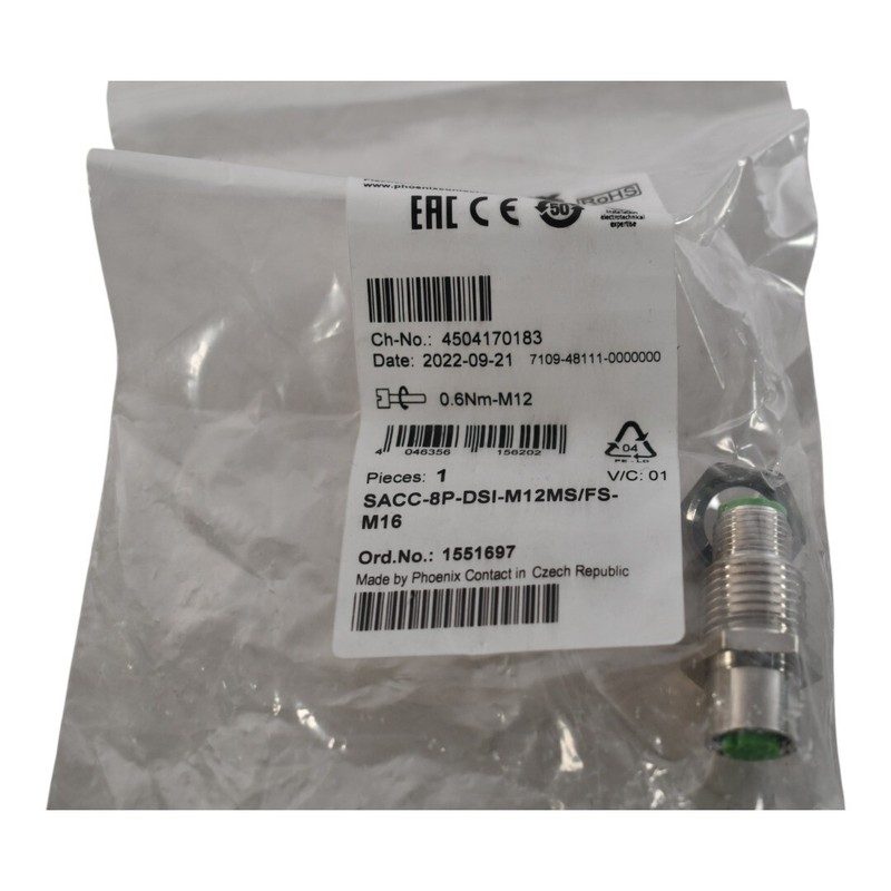 Датчик Phoenix Contact SACC-8P-DSI-M12MS/FS-M16