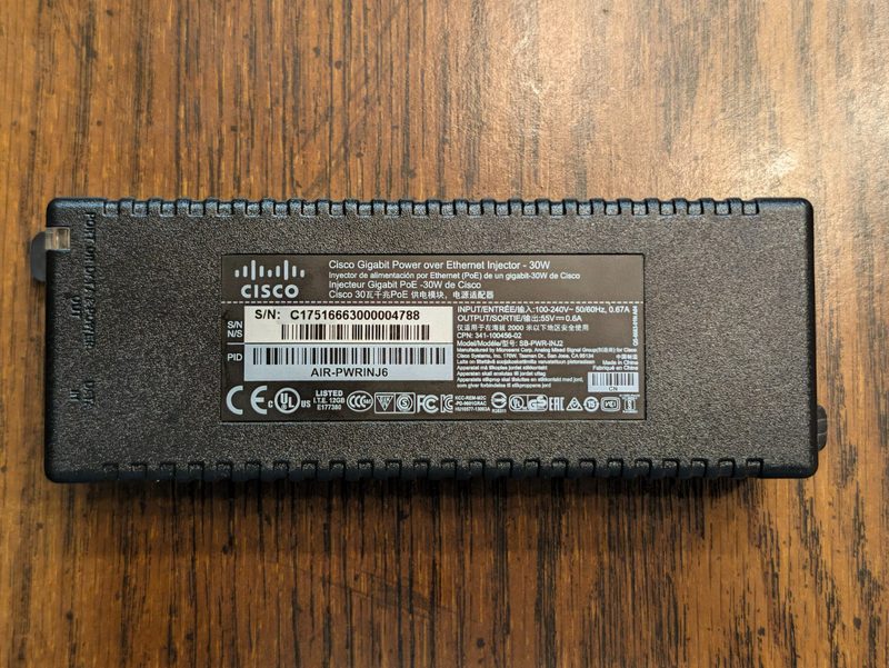 Блок питания Cisco SB-PWR-INJ2