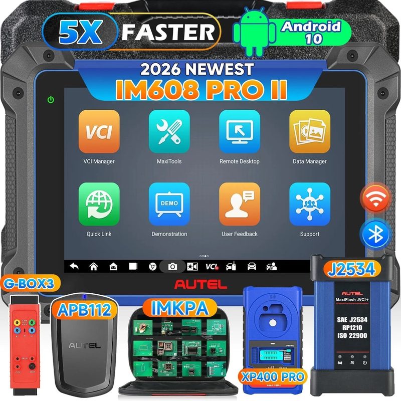 Диагностический сканер Autel SCANNER+GBOX3+APB112+IMKPA