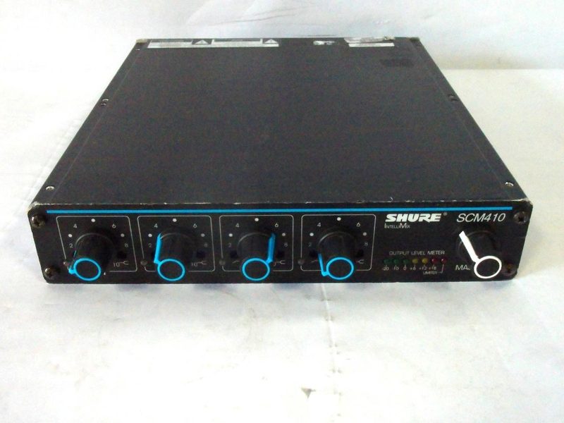 Микшерный пульт SCM410