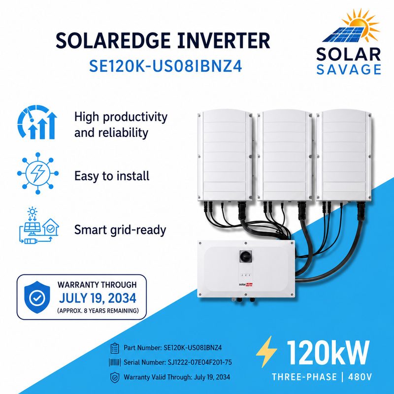 Инвертор SE120K-US08IBNZ4