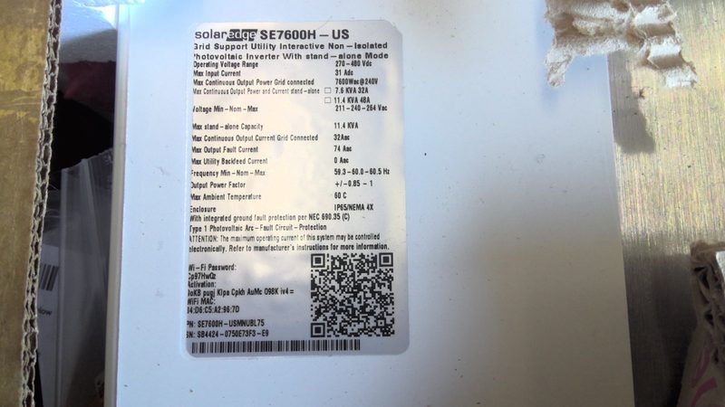 Инвертор SE7600H-USMNUBL75