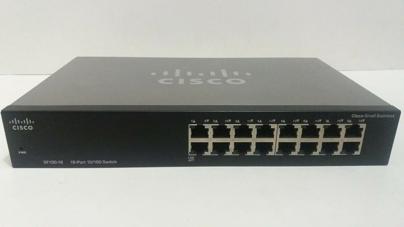 Коммутатор Cisco SF100-16