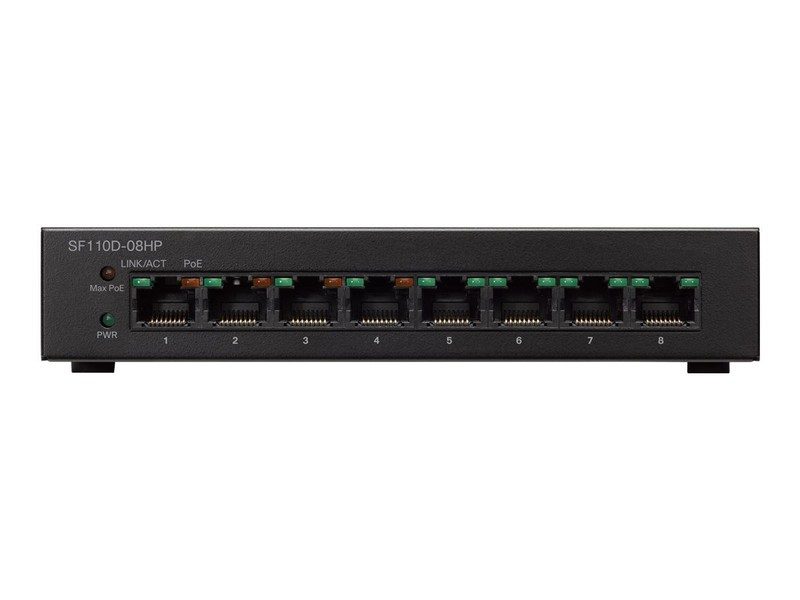 Коммутатор Cisco SF110D-08-UK