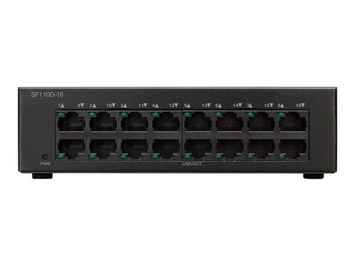 Коммутатор Cisco SF110D-16-US