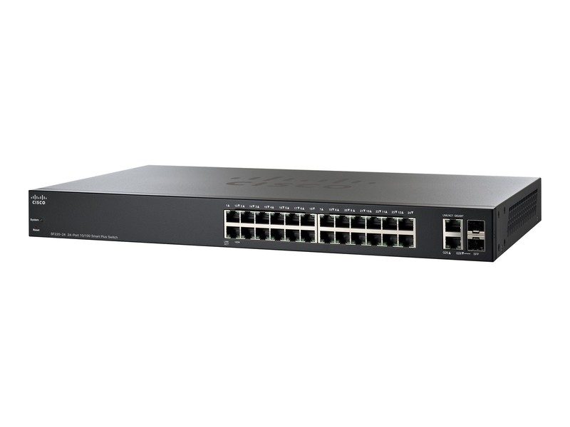Коммутатор Cisco SF220-24-K9