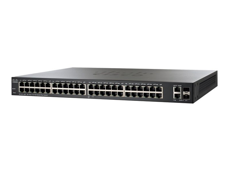 Коммутатор Cisco SF220-48P-K9-CN