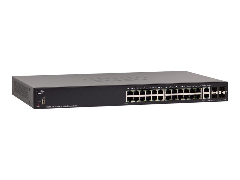 Коммутатор Cisco SF250-24P-K9-NA