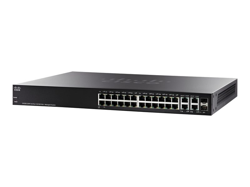 Коммутатор Cisco SF300-24PP-K9-CN