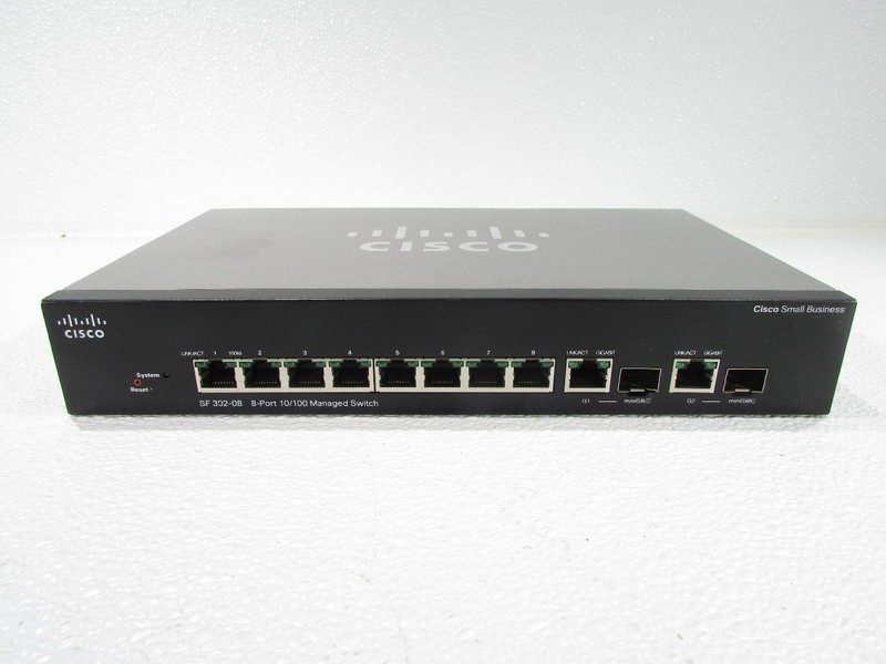 Коммутатор Cisco SF302-08