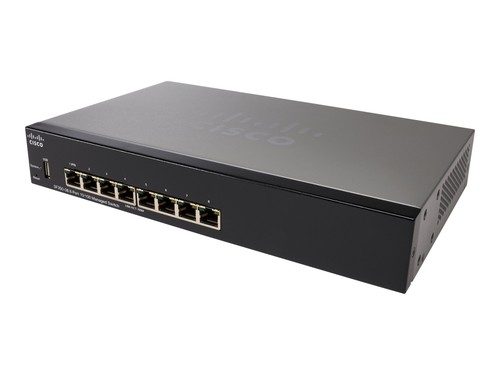 Коммутатор Cisco SF350-08-K9-UK