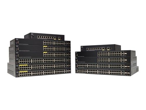 Коммутатор Cisco SF350-24-K9-JP