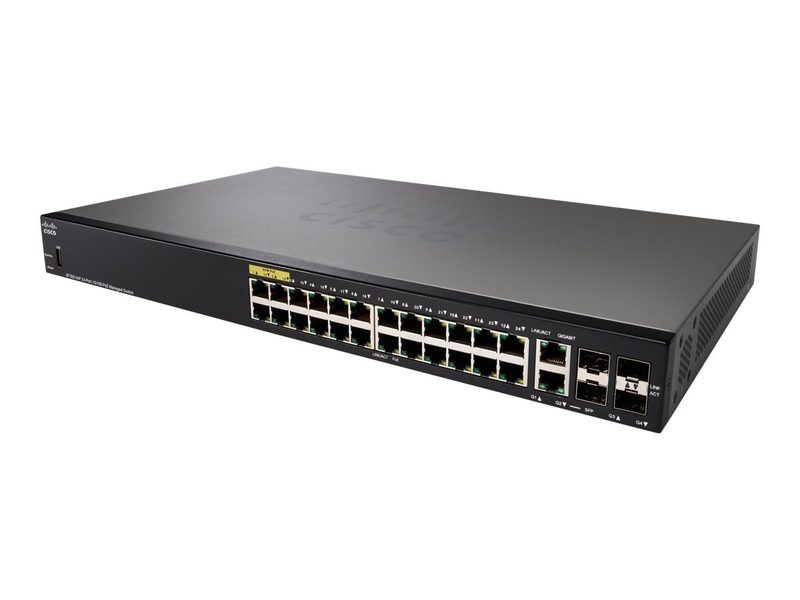Коммутатор Cisco SF350-24P-K9-EU