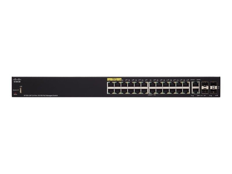 Коммутатор Cisco SF350-24P-K9-NA