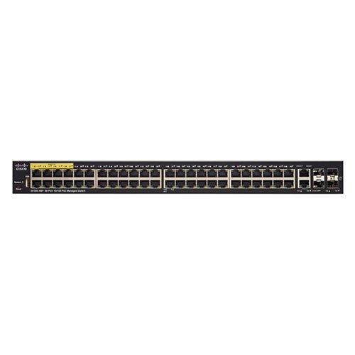 Коммутатор Cisco SF350-48P-K9-JP