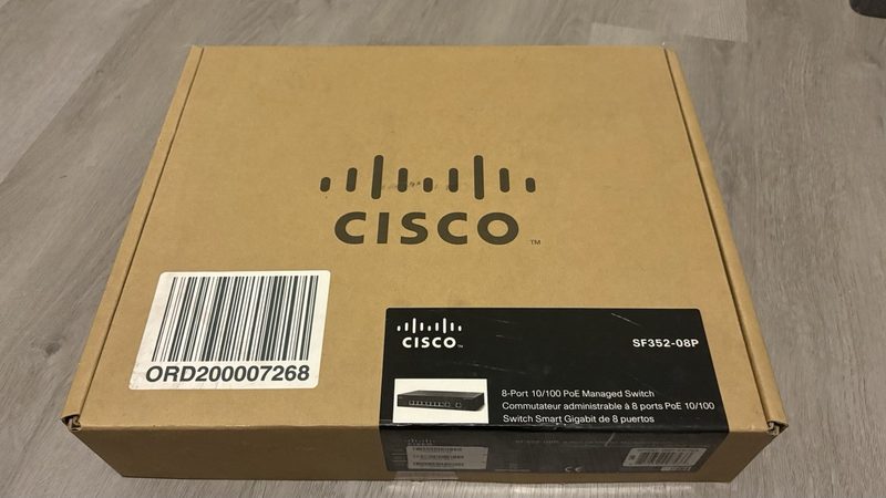 Коммутатор Cisco SF352-08P